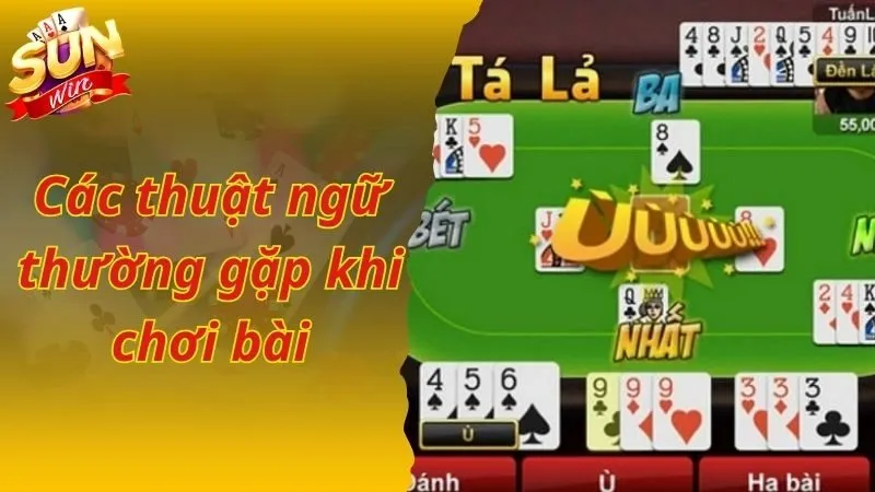 Các thuật ngữ thường gặp khi chơi bài Phỏm Sunwin